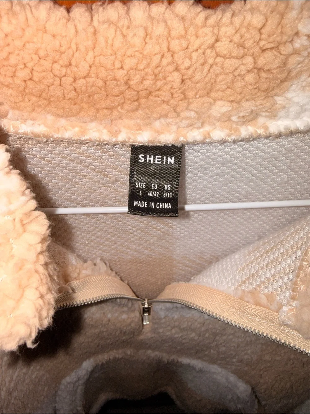 SHEIN plush sherpa